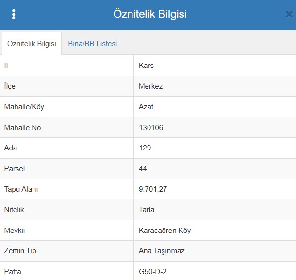 KARS MERKEZ AZAT KÖYÜ’NDE 9.701 M² TARLA SATILIKTIR - KARS MERKEZ fotoğraf 3